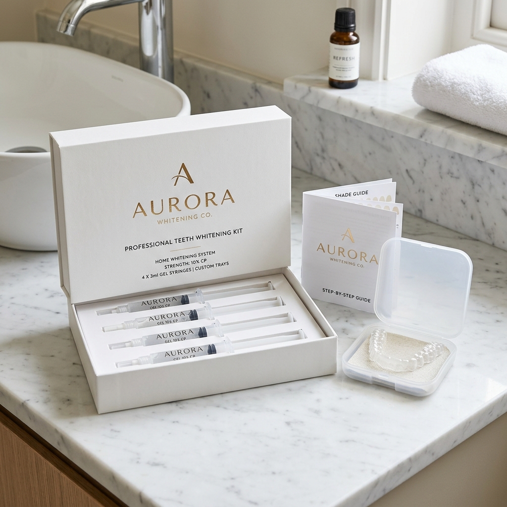 Premium Professional Dental Whitening Kit packaging